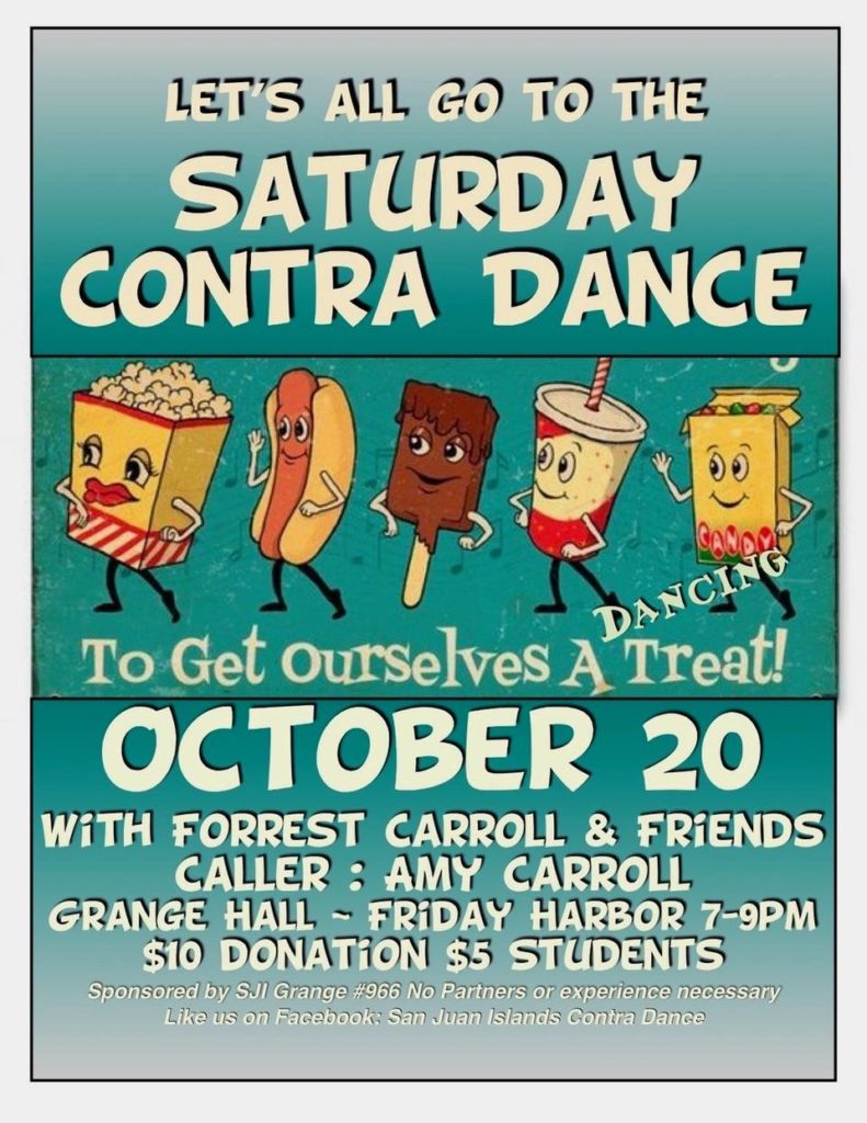 Join October Contra Dance At The San Juan Island Grange The Journal