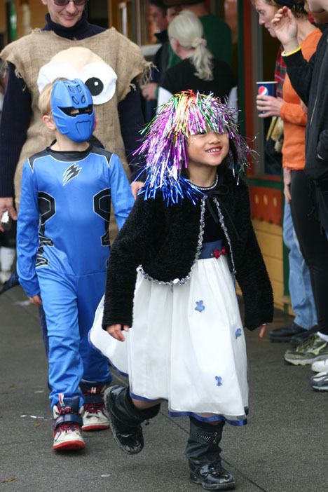 The annual Friday Harbor Elementary School Halloween Parade was a big hit Friday. Bananaman