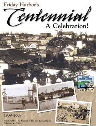 This 20-page commemorative section contains feature stories regarding the town's first 100 years