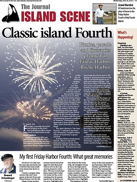 Want to know what to do you on the Fourth of July? Look no further than The Journal's Island Scene section on June 30.