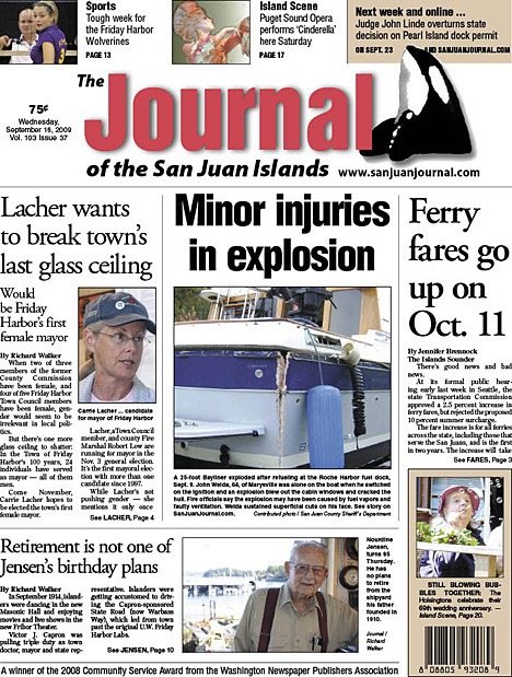 This week's Journal of the San Juan Islands — 40 pages of news