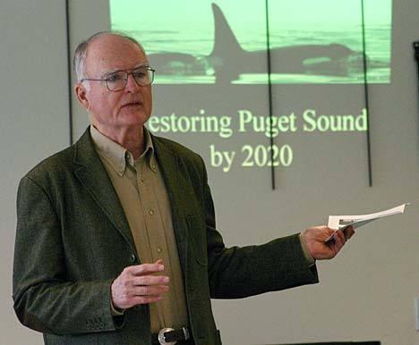 Puget Sound Partnership Chairman William D. Ruckelshaus ... former director of EPA and FBI will be honored in October by the Theodore Roosevelt Association.