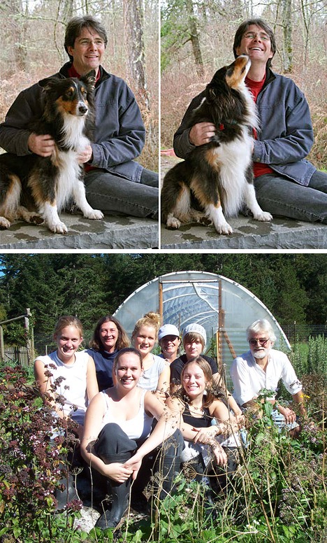 The candidates for the San Juan Islands Conservation District Board of Supervisors. Top photo: Ed Kilduff. Bottom photo: At right