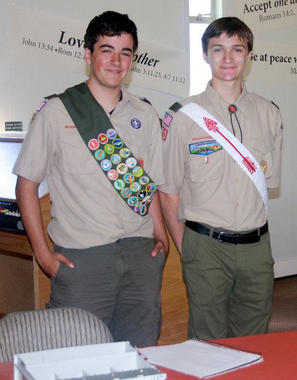 The local Boyscout troop held a pancake breakfast fundraiser last week to help raise money for a trip to New Mexico