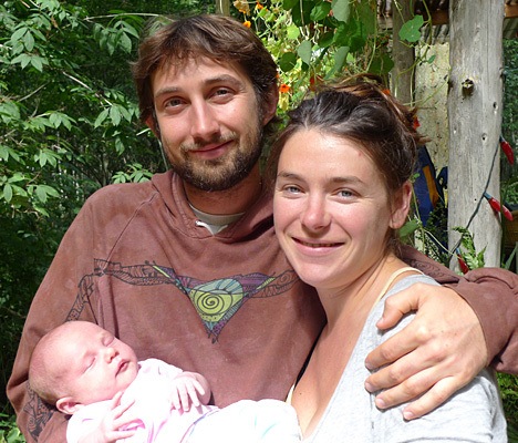 Luma Libelle Smith and her parents