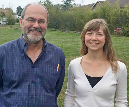 Brian Wiese of Orcas Island and Amanda Wedow of Lopez