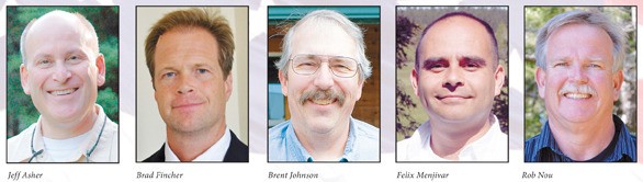 The candidates for San Juan County Sheriff: From left