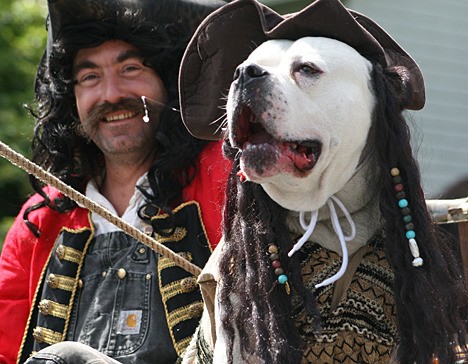 The Cutthroat Pirates won the award for Best Float in the 2010 Friday Harbor Fourth of July Parade.