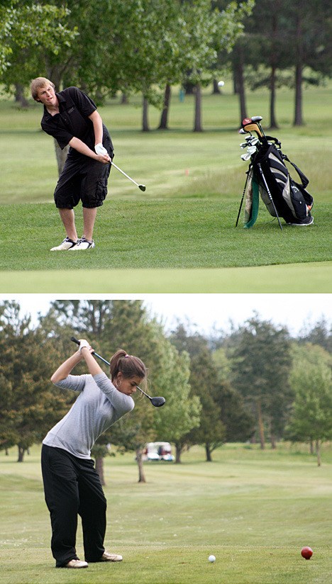 Friday Harbor senior Tyler McKee finished 31st and Friday Harbor junior Megan Cuomo finished 13th at the 1A State Golf Tournament at Columbia Point in Richland.