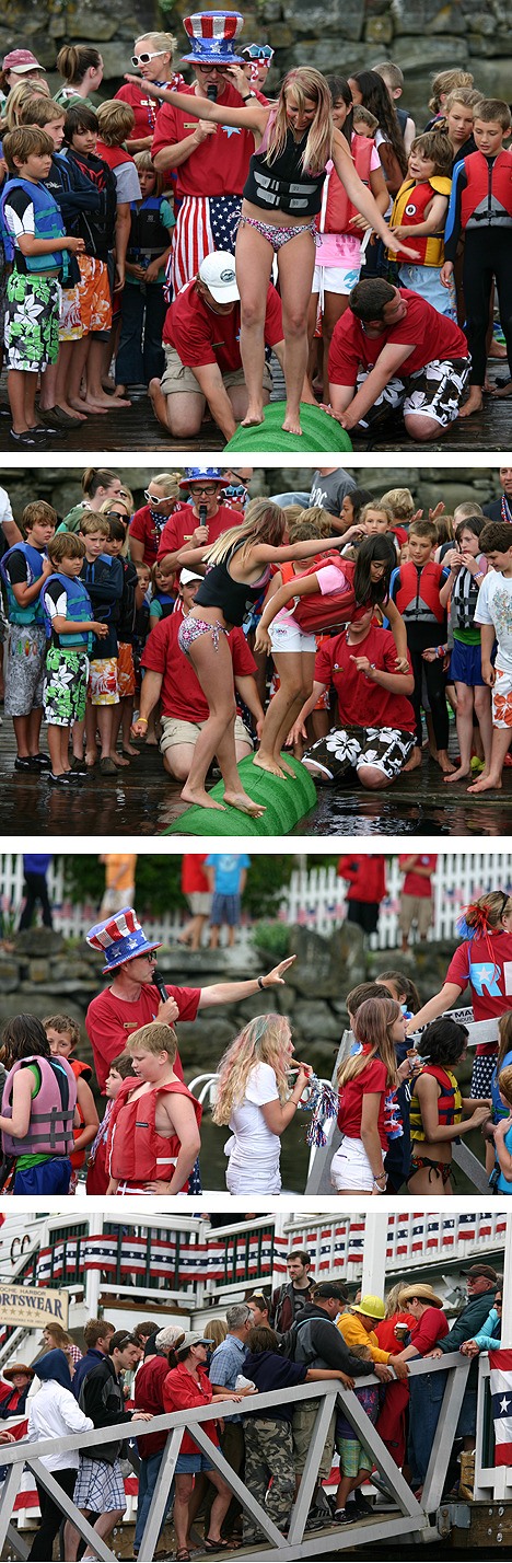 The log-rolling competition