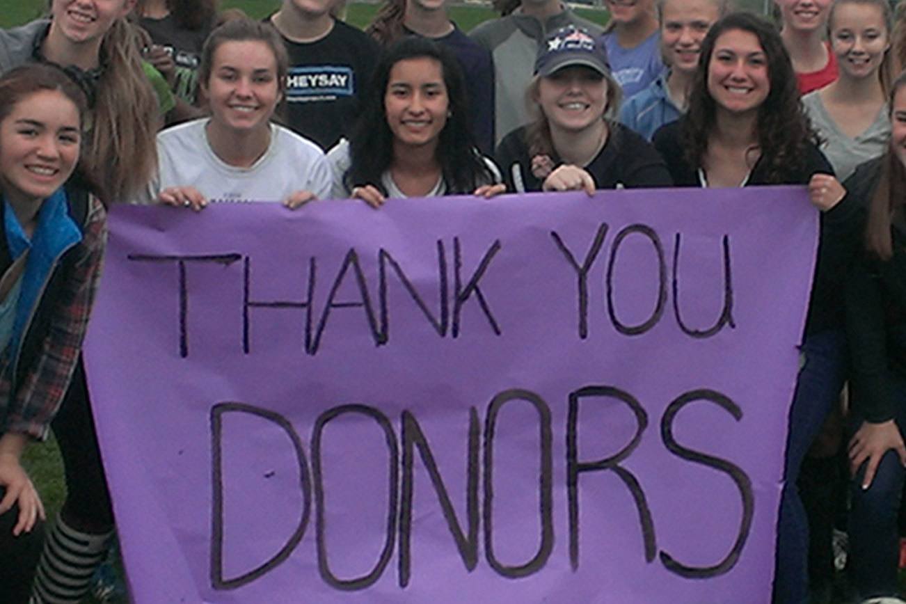 Friday Harbor High School girls soccer says thanks