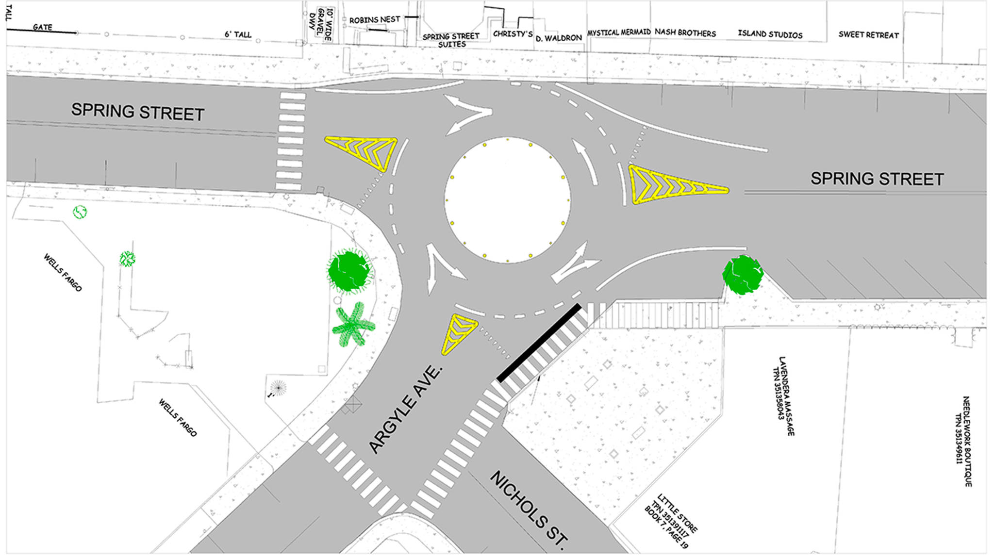 Possible plans for Friday Harbor’s painted roundabout pushed to fall