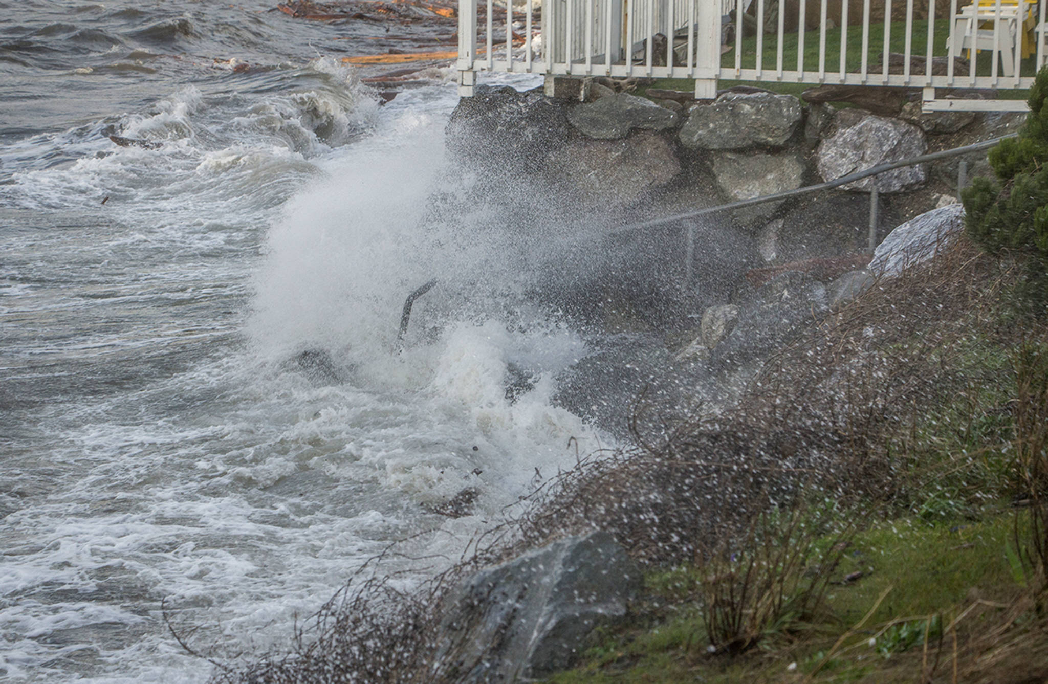 Unusual spring winds cause power outages on San Juan Island