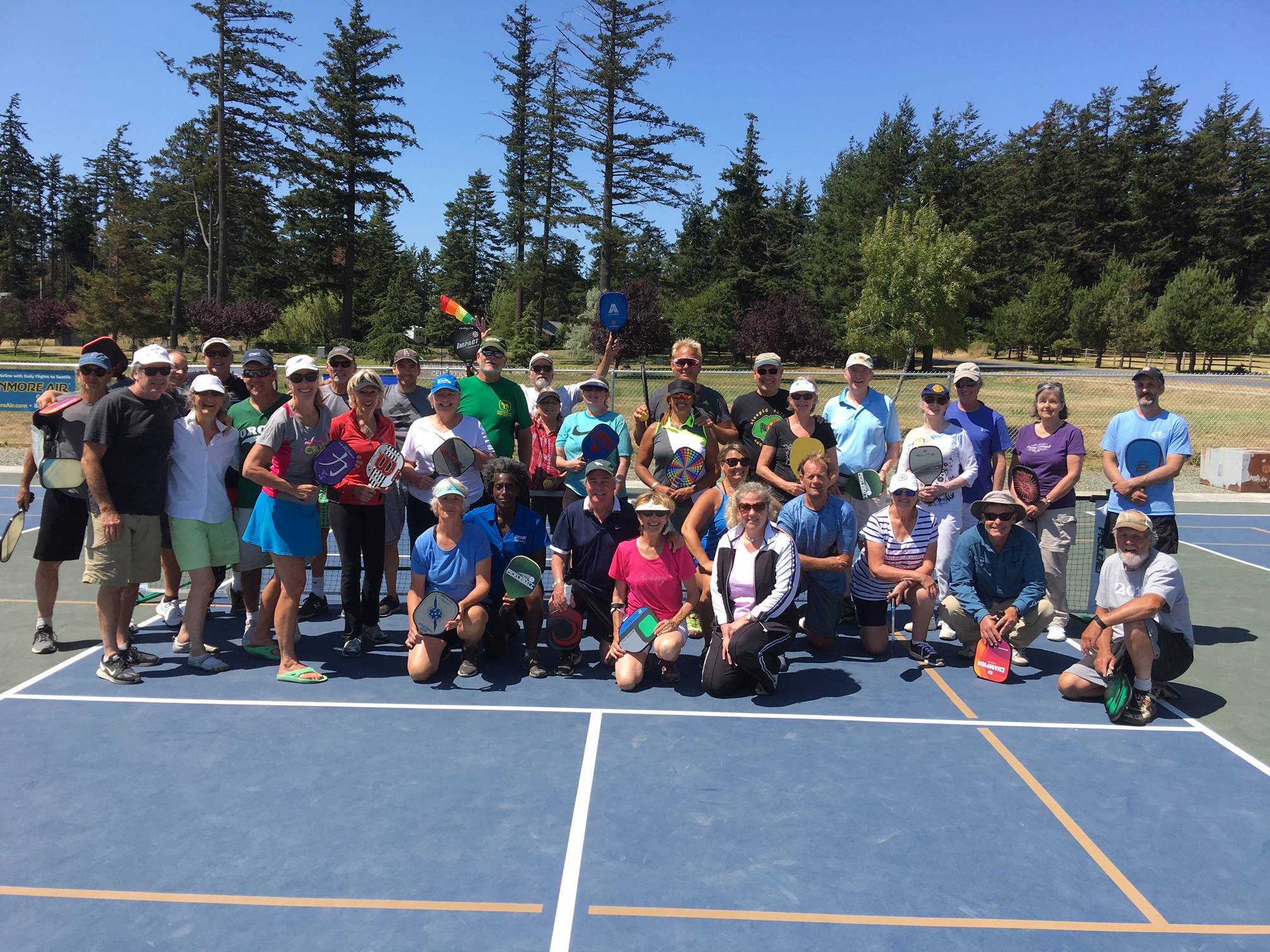 Orcas Island Rotary hosts first pickleball tournament