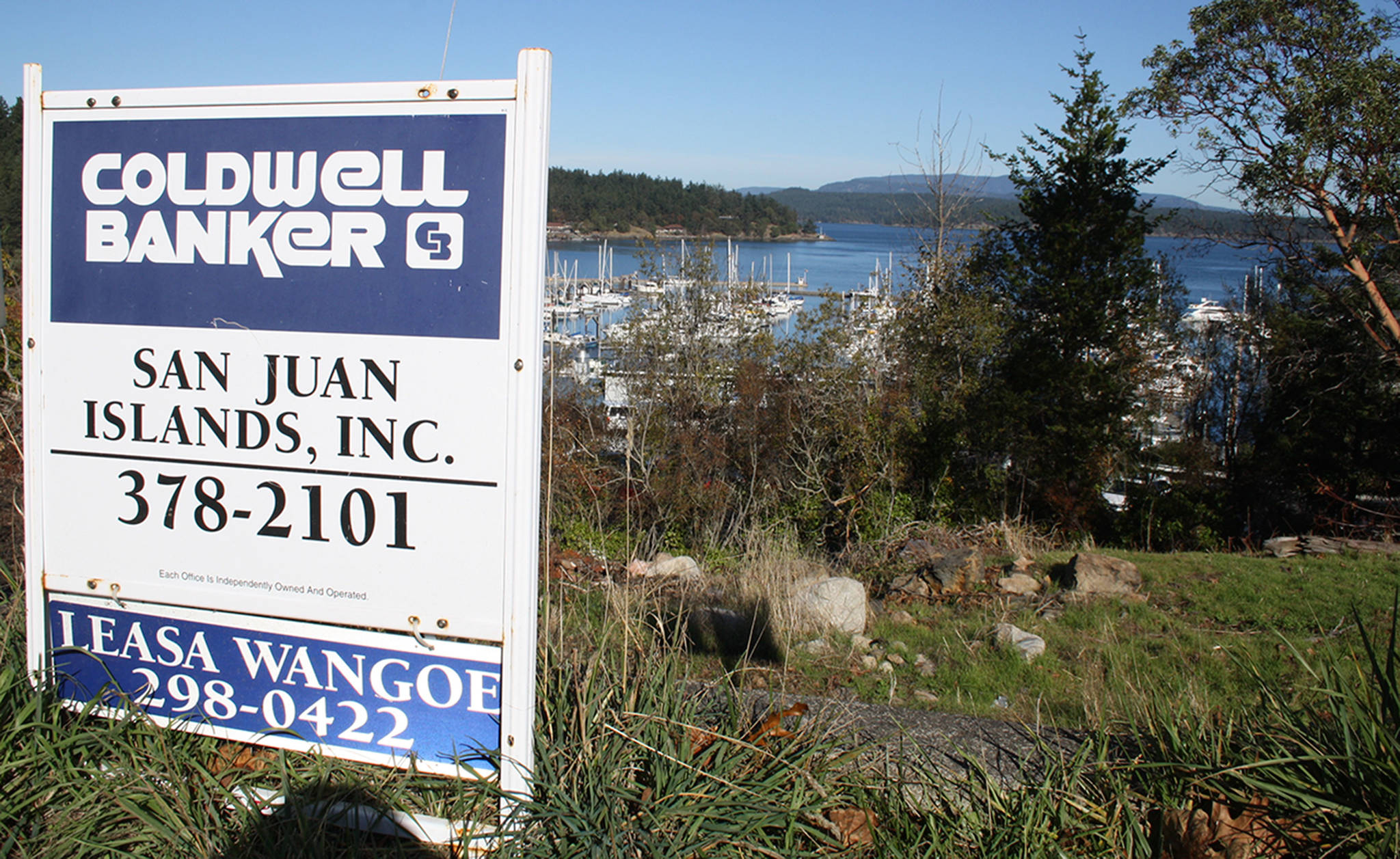 Sale pending for commercial, water-view property in Friday Harbor