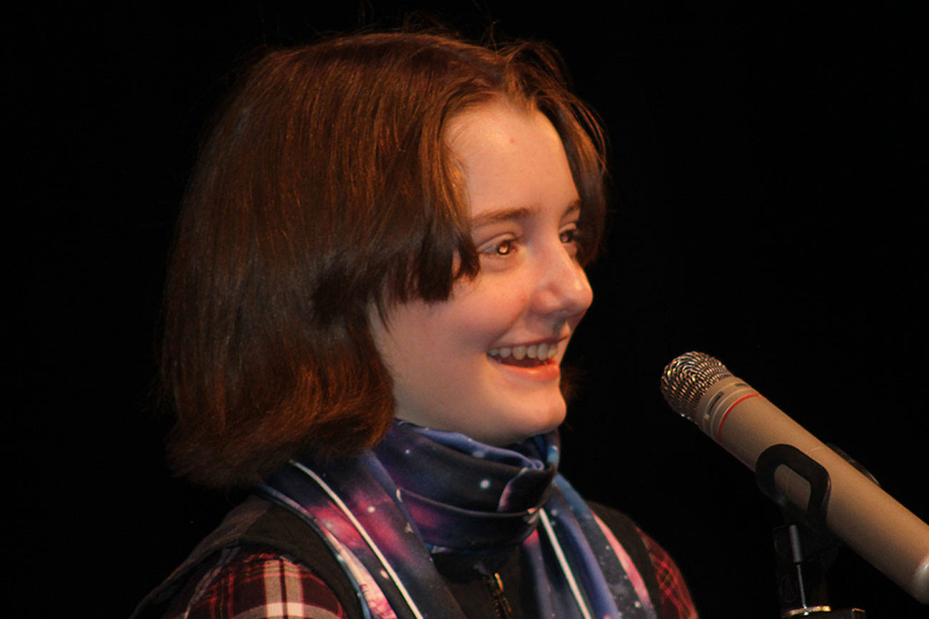 Students show off their words in 13th annual spelling bee