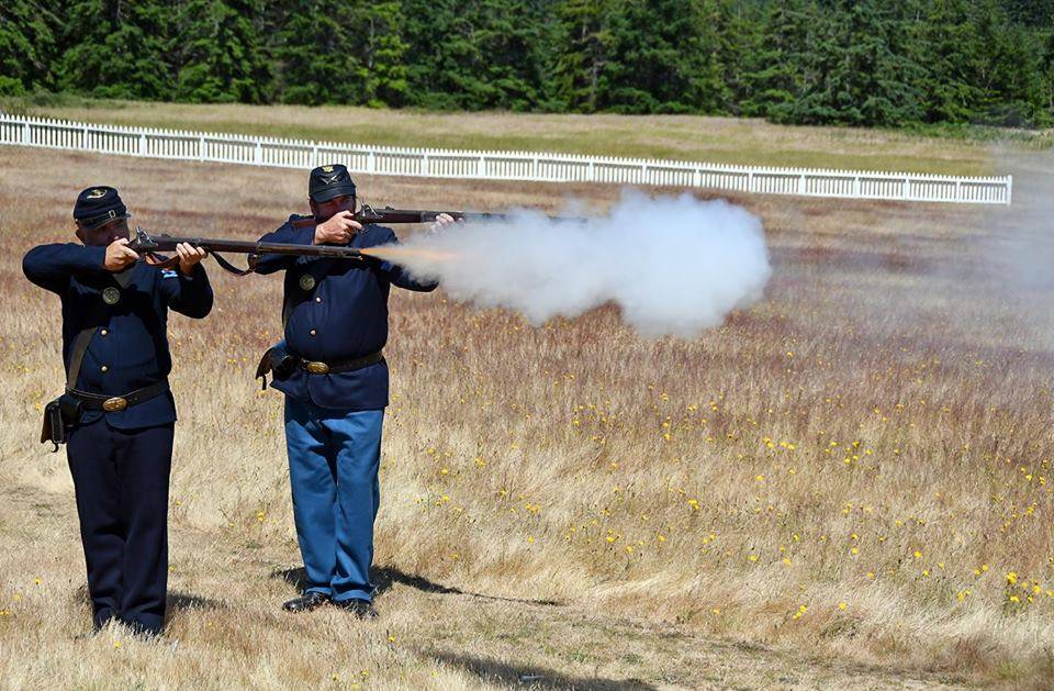 Watch infantry demonstrations at American, English Camps | Update