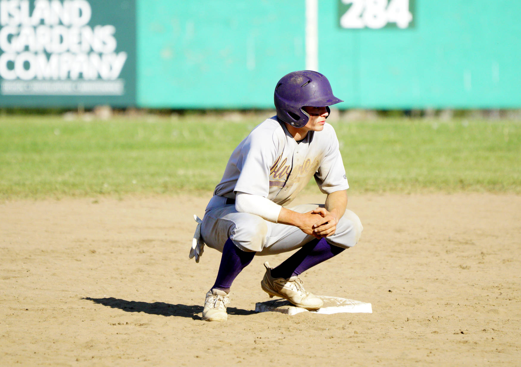 Contributed photo/Claudia Mills. Nick Herko on base.