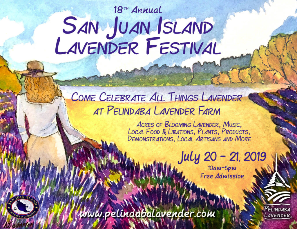 Volunteer at the lavender festival The Journal of the San Juan Islands