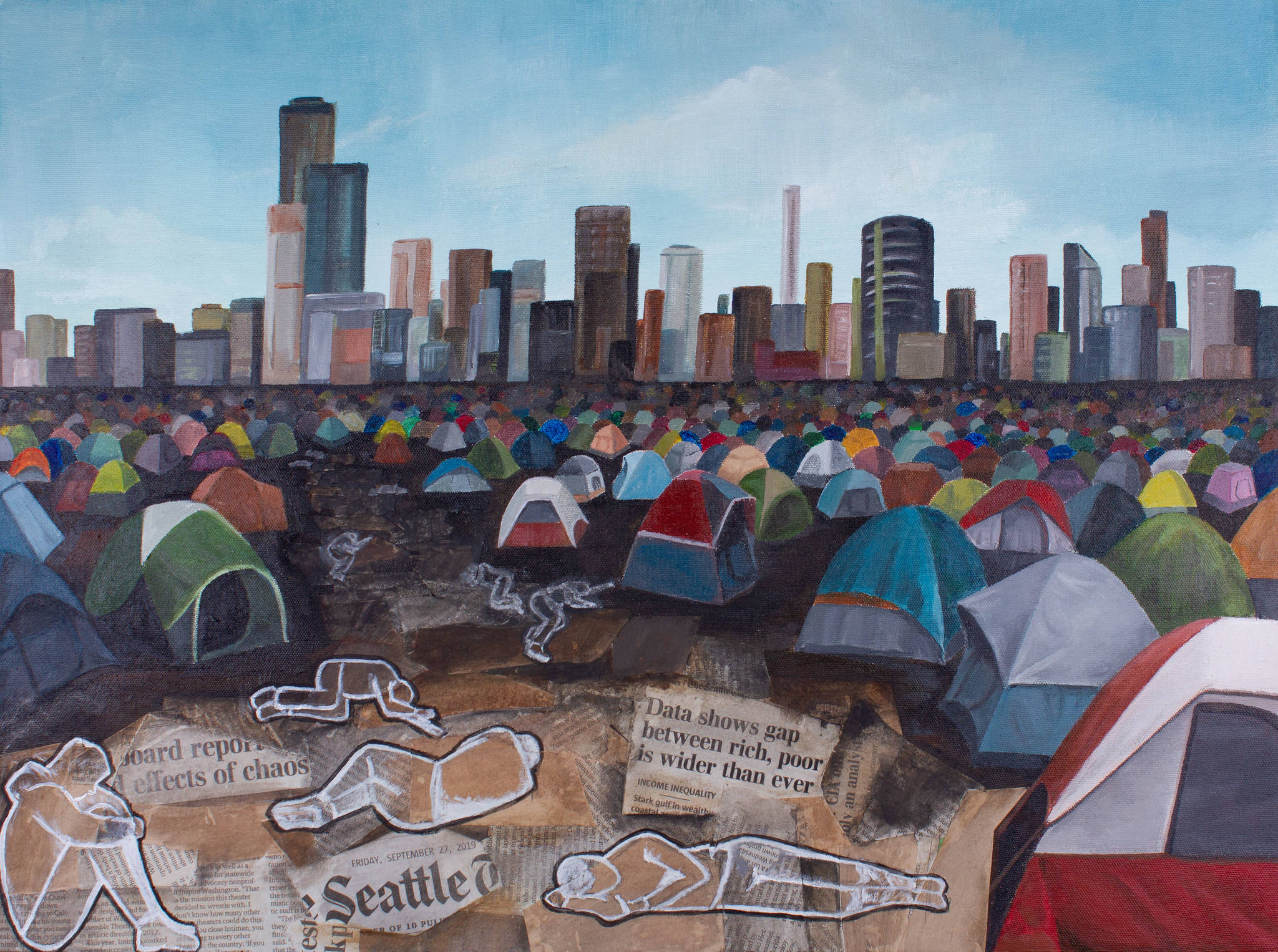 Soma Andrews/Contributed photo                                “Tent City” by Soma Andrews.