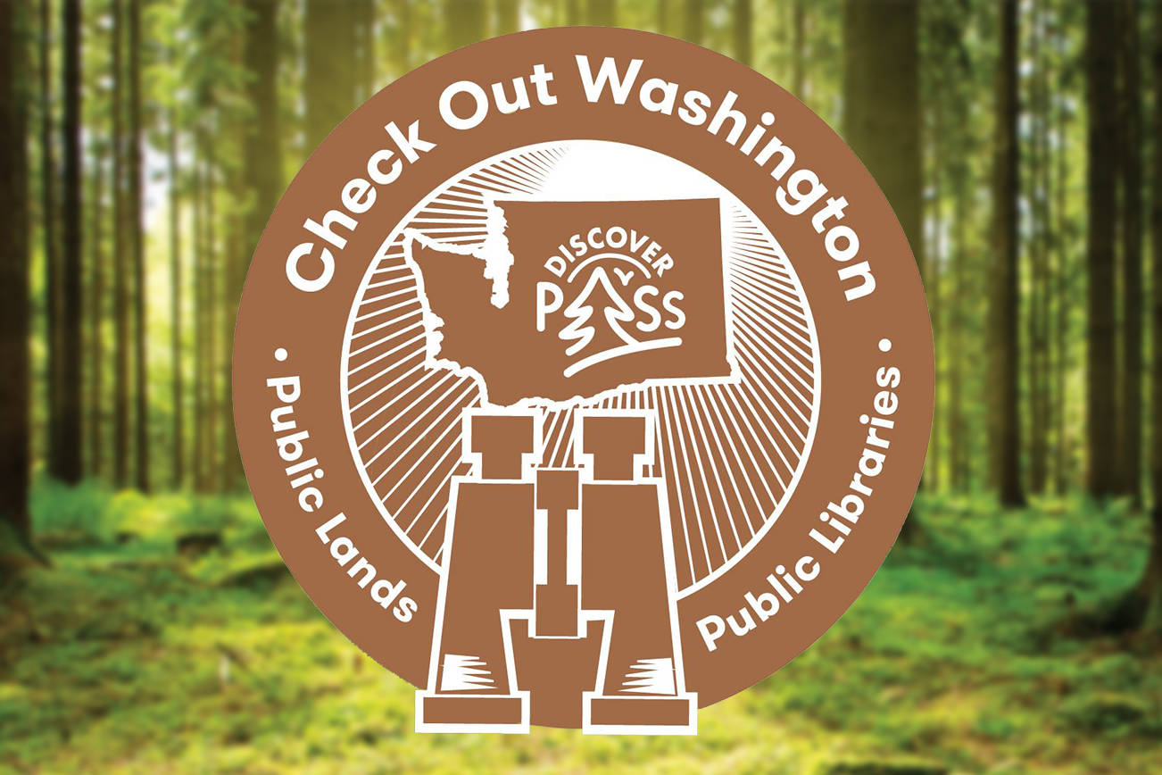 Borrow a Washington State Parks Discover Pass from the library