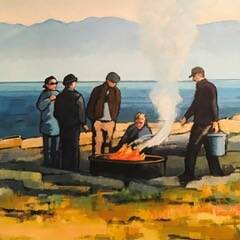 San Juan Islands’ Museum of Art/Contributed photo
Evening at South Beach by Annie Howell-Adams.