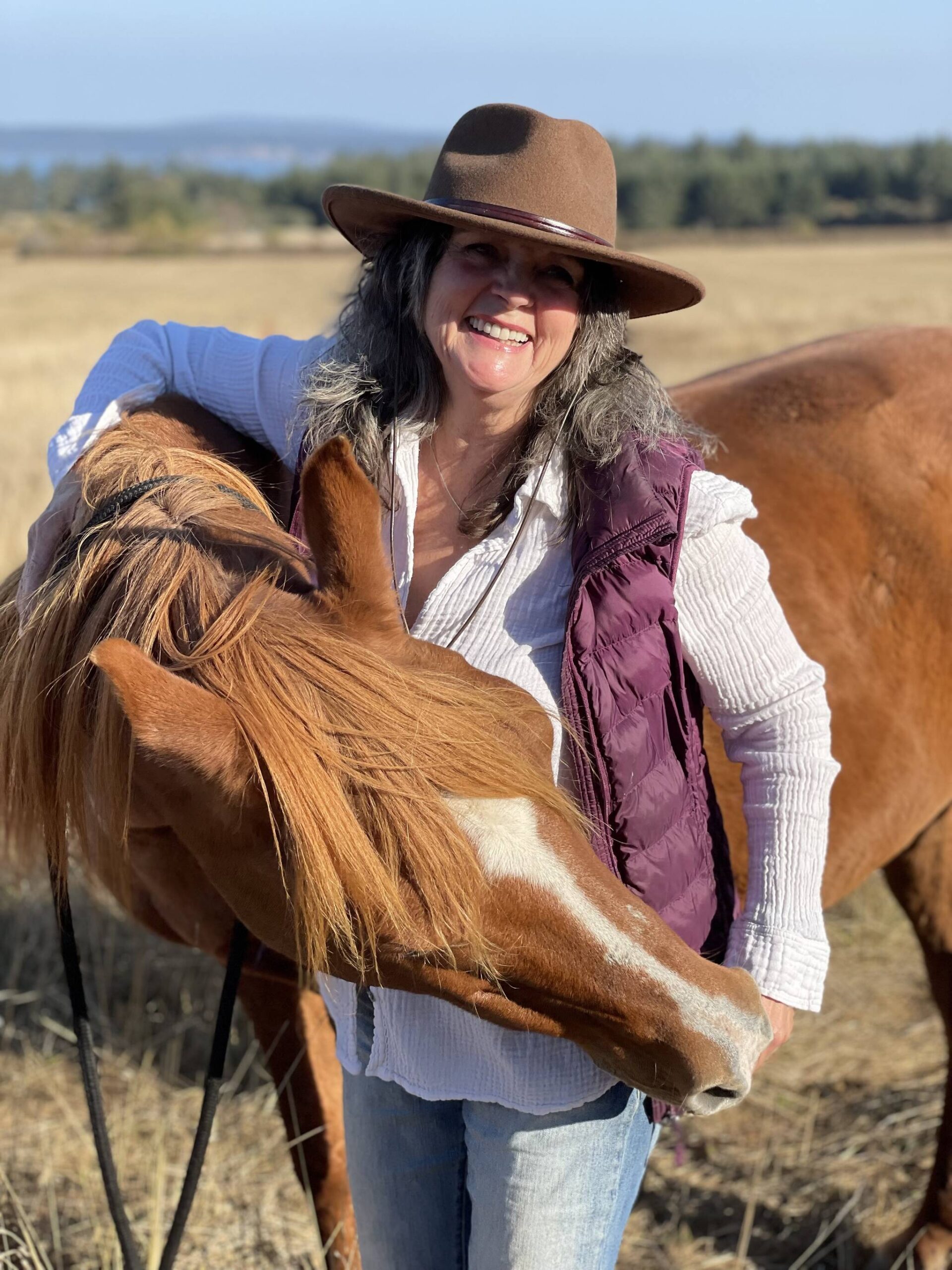 Contributed photo by Teresa Smith
Teresa with her horse.