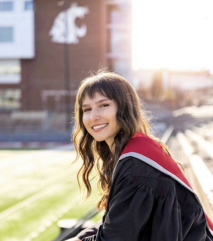 Contributed photo
Taylor Hollis graduates from WSU as a Distiguished Regents Scholar
