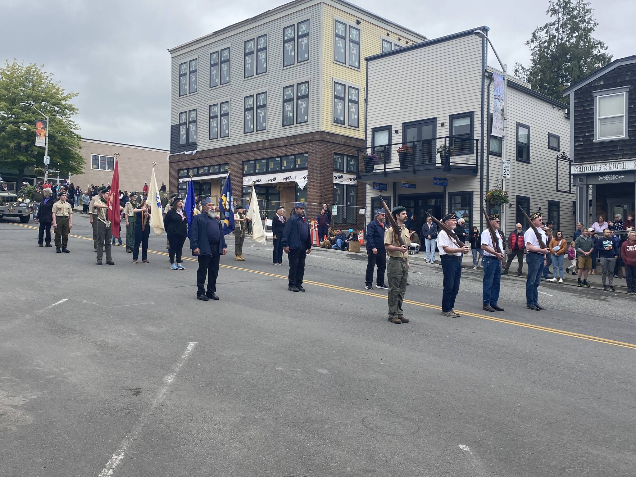 Staff photo / Isabel Ashley
Staff photo / Isabel Ashley
Veterans, Sons of the American Legion, American Legion Auxiliary and Scout Troupe 4090 paid tribute to those who have served.