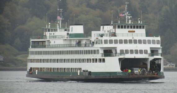 File Photo
 Washington State Ferries has awarded its first shipyard contract to Vigor for the conversion of up to three Jumbo Mark II-class ferries to hybrid-electric power.