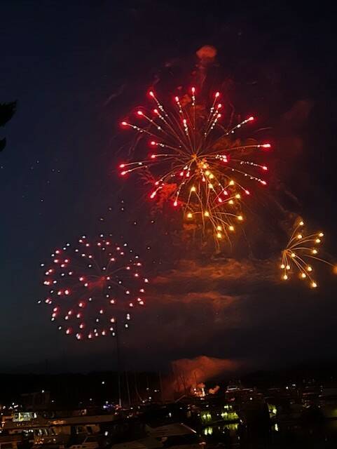 Heather Spaulding Staff photo
Fireworks over Friday Harbor 2023