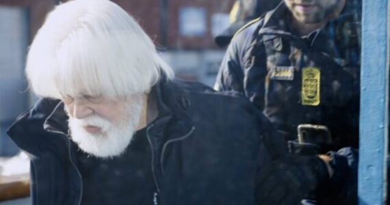 Contributed photo
Captian Paul Watson arrested in Greenland.