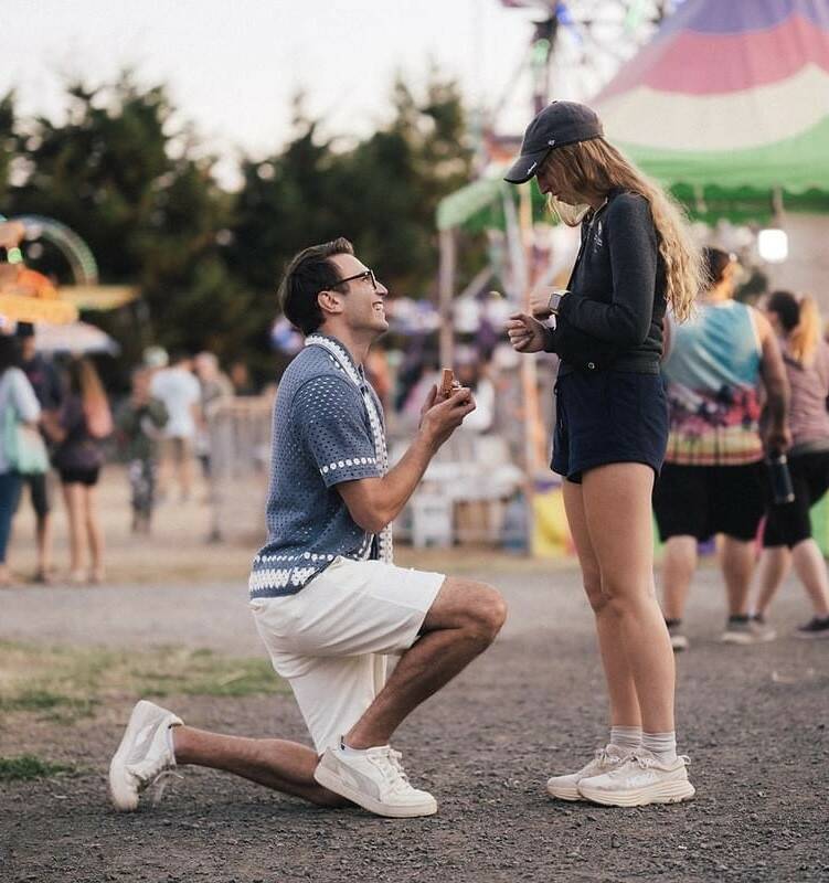 Contributed photo by Chase Anderson (From SJCF website)
She said yes!!!!!! Congrats to the newly engaged couple.