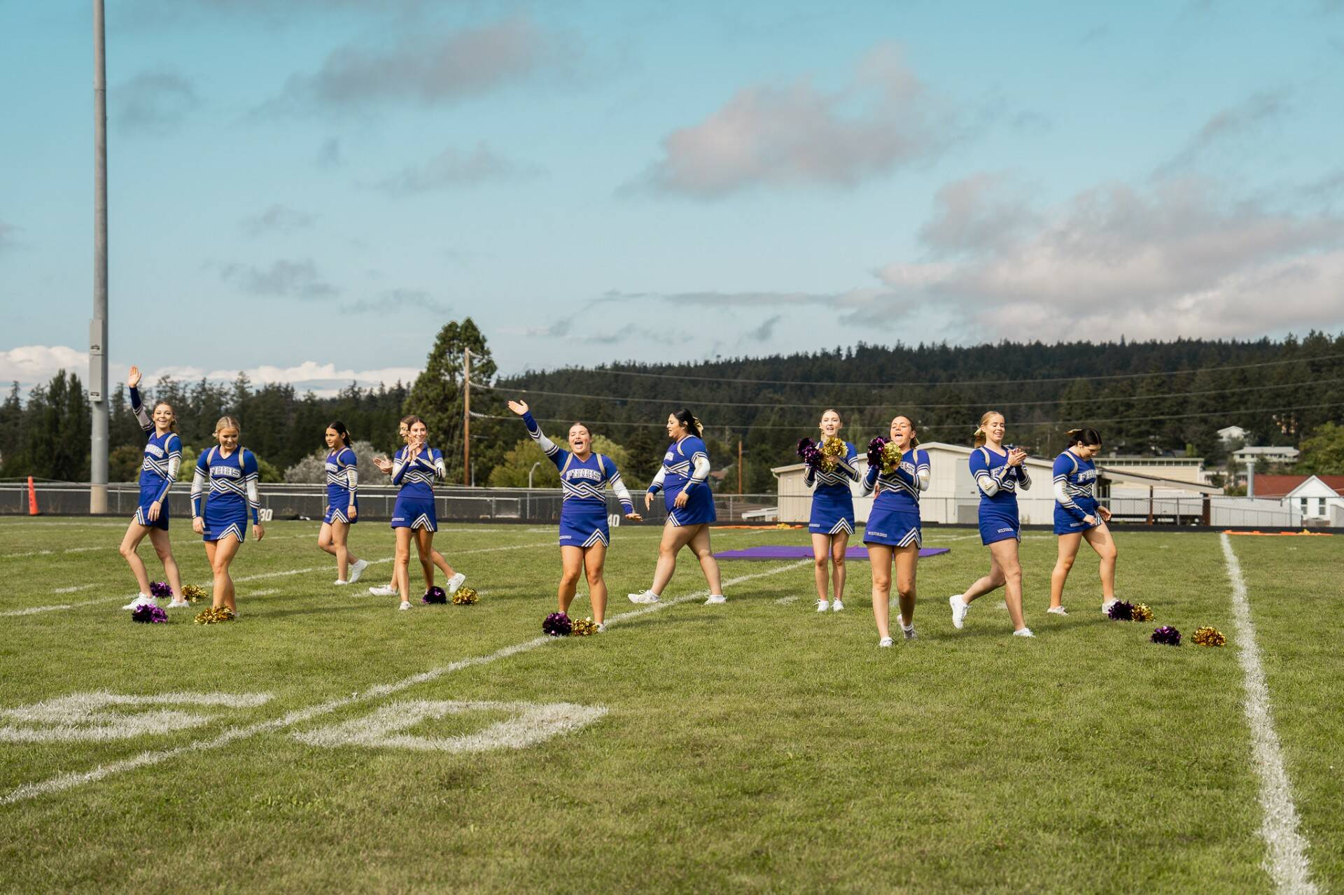 Contributed photo by Aiden Haines
Left to Right: Chase Lee, Paloma Waldron (Captain), Kimberly Ponce, Madison Ockerman (behind), Elizabeth Ockerman (in front of Madison), Paige Carlton Flierl (Captain), Samantha Ponce, Chloe Roach, Jillian Otis, Brandy Lawson, and Liliana Carrillo