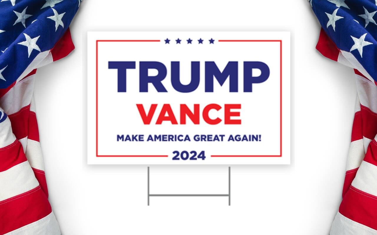 Trump Vance 2024 Yard Sign Review A HighQuality Display for True