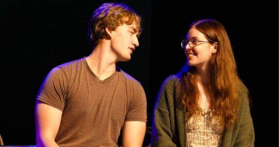 Contributed photo
Owen Kreger-Stickles and Jackie Williamson as George and Emily.