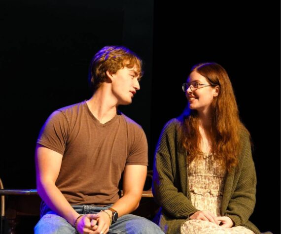 Contributed photo
Owen Kreger-Stickles and Jackie Williamson as George and Emily.