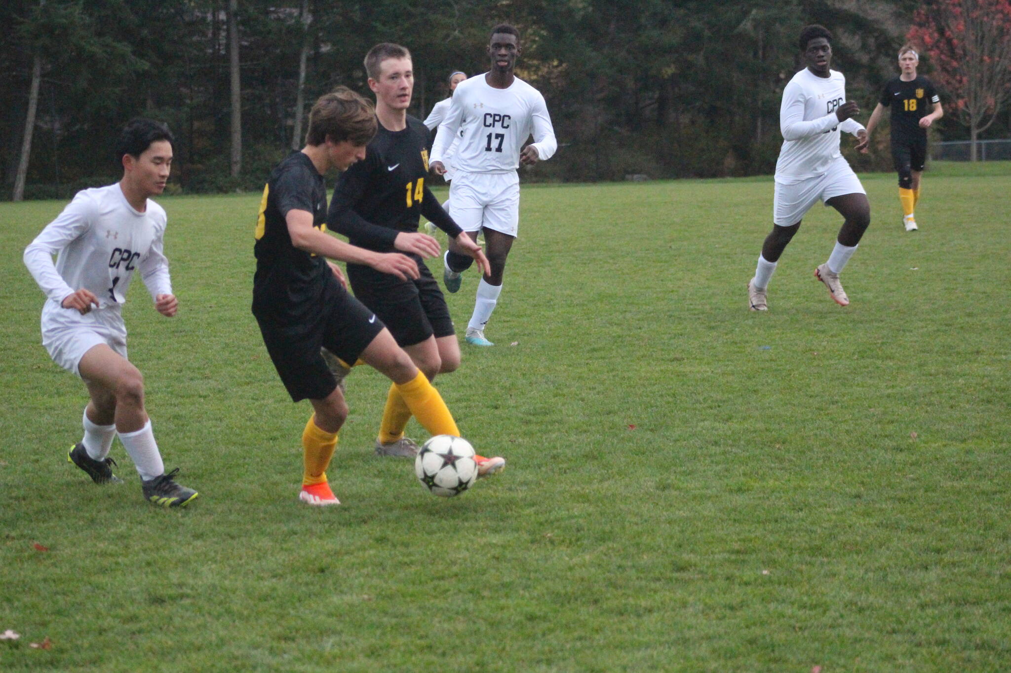 Contributed photo by Robert Rainier Spaulding
The Wolverines fought hard Oct. 25 but did not quite pull off a win.