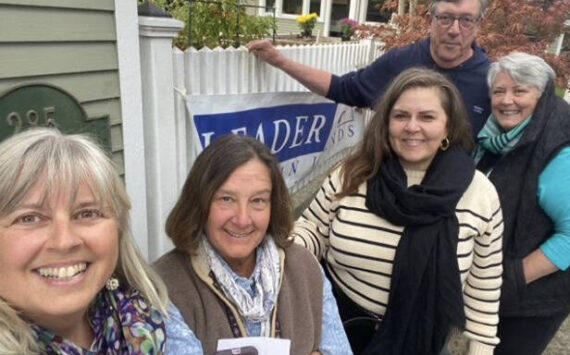 <em>LSJI Board of Directors Jennifer Fay Rice, Lee C Taylor, Tara Anderson, Steve Hushebeck and Gretchen Krampf. </em>