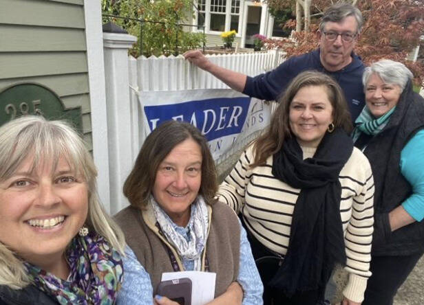 <em>LSJI Board of Directors Jennifer Fay Rice, Lee C Taylor, Tara Anderson, Steve Hushebeck and Gretchen Krampf. </em>