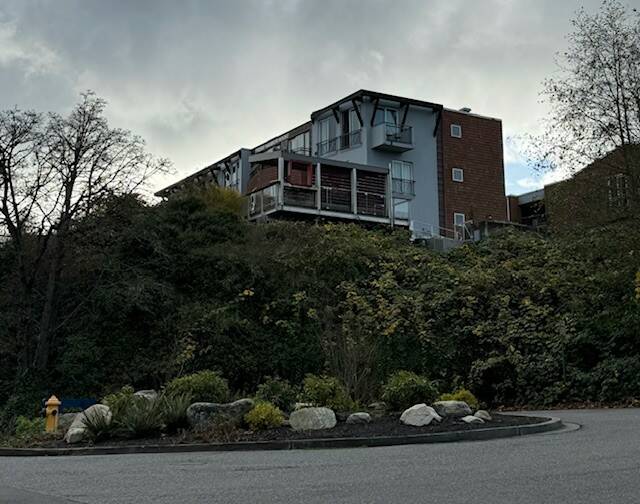 Heather Spaulding \ Staff photo
Looking from the Port parking lot toward the proposed site of a multiple story parking garage for Friday Harbor House.