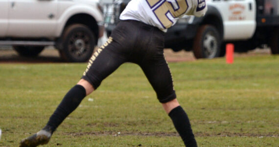 Contributed photo by Al Camp
Wolverine Channing Kleine throws the ball.