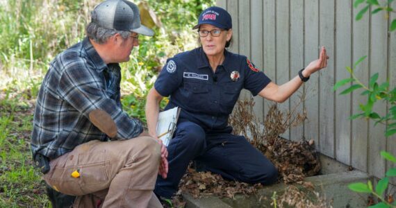 Contributed photo
Debris and flammable items around your home can be the reason your home burns down during a nearby wildfire.