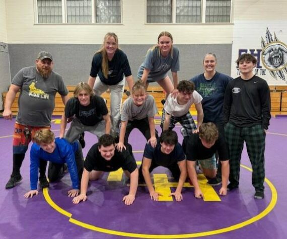 <p>Heather Spaulding Staff photo</p>
                                <p>Bottom left to right Ashley, Gabe Peppers, Iseac Davis, Alistar Kinnaman middle row coach Tad Bremer Oliver McGewen, Chelsi Pittman, Dylan Lee, coach Sabrina Bremer, Triston Bremer</p>
                                <p>Top row Liz Hough, Journey Rice</p>
                                <p>Not pictured Niko, Nick Chambers, Grayson Matthews, coach James Gaurd</p>