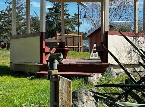 Heather Spaulding/Staff photo
A water spigot by the Gazebo at the Fairgrounds.